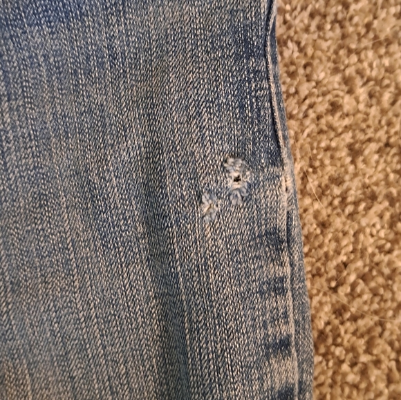 Vintage Y2K Levi's Relaxed Boot Cut 550 Denim Blue Jeans Women's Size 10 Short - Picture 6 of 9